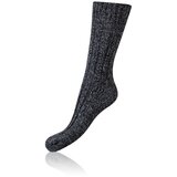 Bellinda NORWEGIAN STYLE SOCKS - Men's winter socks of Norwegian type - black | Shoptok.si