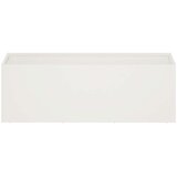  Vrtna saksija Bijela 60 x 20 x 20 cm Čelična vrata | shoptok.hr