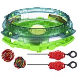 Hasbro Beyblade Burst QuadDrive 2-delni vrte?i se vrhovi z areno za medzvezdne bitke, Zelena, (21552563) | Shoptok.si