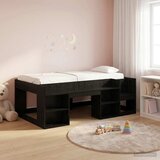  Krevet za djecu s ladicama Crni hrast 80 x 200 cm | shoptok.hr