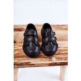 Big Star Children's Leather Sneakers With Velcro | ePonuda.com