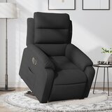 Maison Chic Električni naslanjač - Relax naslanjač s funkcijo vstajanja črn, (22061389) | Shoptok.si