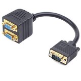 VIDEO spliter GEMBIRD 1 to 2 VGA, 2xHD15F, 1xHD15M, 0,2m, black, CC-VGAX2-20CM | Eponuda.ba