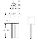 Schukat Electronic gmbh Tranzistor PNP TO92 | Eponuda.com