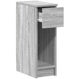 vidaXL Nočne omarice s predalom 2 kosa siva sonoma 20x36x60 cm | Shoptok.si