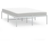 Metalni okvir za krevet bijeli 120 x 190 cm | shoptok.hr