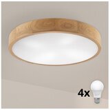  Brilagi - LED stropno svetlo CARVALHO 4xE27/60W/230V hrast, prečnik 57,5 cm | Eponuda.com