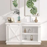 set za klizna vrata ormarića ugljični čelik bijeli 152 cm