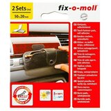 Fix-o-moll podmetač na čičak (50 x 20 mm, crne boje, lijepljenje, 2 kom.) Cijene