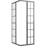  Tuš-kabina matirana ESG 80 x 70 x 180 cm crna | shoptok.hr