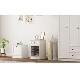 Hanah home Noćni stočić Rb-168-03, 45x64x40 cm, Bijeli | Eponuda.ba