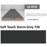 AGT profil Zidni MDF LB-2050 Timeless Gray (3017) 2800x140x18mm ( 026-069 ) | ePonuda.com