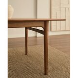 Kave Home Proširiv blagovaonski stol s dodatnom pločom u dekoru oraha 100x200 cm Elan – | shoptok.hr