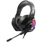  Slušalice sa mikrofonom gaming RAMPAGE RM-K66 TYPHOON black, PC/PS4, USB, 7.1, RGB LED | Eponuda.ba