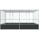  Kavez za ptice srebrni 418 x 414 x 212 cm čelični | shoptok.hr