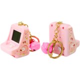 Electronic Game Tetris Pocket Keychain Pink | shoptok.hr