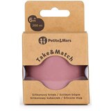 Petite&Mars Silikonska čaša 6 m+ Take&Match 200ml, Dusty Rose | Eponuda.ba