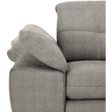 CARRYHOME KOTNA SEDEŽNA GARNITURA, tkanina siva | Shoptok.si
