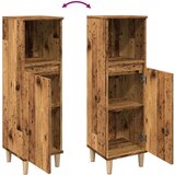 vidaXL Kupaonski ormarić staro drvo 30x30x100 cm konstruirano drvo | shoptok.hr