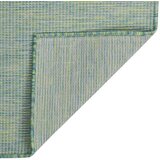 Furnova Zunanja preproga ploščato tkanje 80x150 cm turkizna, (21930638) | Shoptok.si