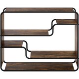  Komoda Dimljeni hrast 98 x 37,5 x 75,5 cm Konstruirano drvo | shoptok.hr