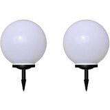 The Living Store Zunanje svetilke za osvetlitev poti 2 kosa LED 40 cm s konico - Vrtna Svetilka, (21418208) Cene