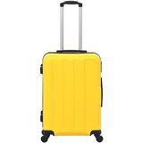  3-dijelni set čvrstih kovčega žuti ABS | shoptok.hr