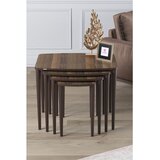 Hanah home set od 4 umetnutih stočića Telwe, orah | Eponuda.com