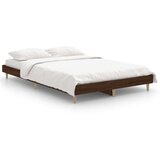  Za krevet smeđi hrast 120x190 cm konstruirano drvo | shoptok.hr