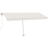 vidaXL Prostostoječa avtomatska tenda 500x350 cm krem, (20728568) Cene