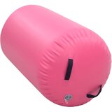  Gimnastički valjak na napuhavanje s crpkom 100x60 cm PVC rozi | shoptok.hr