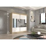 ADRK ORMAR TAMOS 200 CM (VIE BOJA)-Sonoma hrast/bijeli | shoptok.hr
