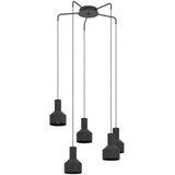 Eglo visilica Casibare 99553, 5x E27, Ø71 cm, crni čelik | shoptok.hr