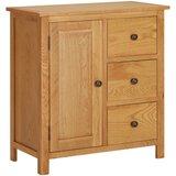 vidaXL Omarica 70x35x75 cm trdna hrastovina, (20821008) | Shoptok.si