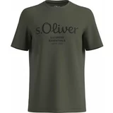 s.Oliver LOGO T-NOOS Muška majica, khaki, veličina