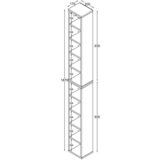 MID.YOU Regal Megosa S, Barva Hrasta | Shoptok.si