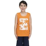 Leone 1947 Majice brez rokavov Boy Tank + Bermuda Beach Oranžna Cene