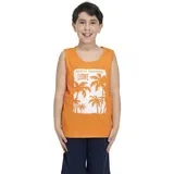Majice brez rokavov Boy Tank + Bermuda Beach Oranžna