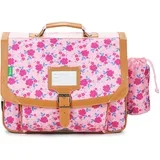 Šolska torba AURORE CARTABLE 38 CM POCHE GOURDE Rožnata