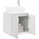  Umivaonik s policom Bijela visokog sjaja 49,5 x 41 x 63 cm | shoptok.hr