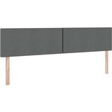  s madracem i skladištem Tamno siva 200 x 200 cm Baršun | shoptok.hr