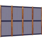 Sobna pregrada s 4 panela tamnoplava 280x180 cm | Eponuda.ba