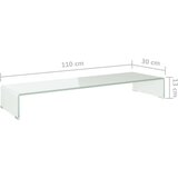  Za TV/monitor stakleni zeleni 110 x 30 x 13 cm | shoptok.hr