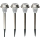 Home Solarna vrtna LED lampa, metalna, set 4 komada - MX 807/4 Cijene