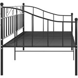  Okvir za krevet na razvlačenje crni metalni 90 x 200 cm | shoptok.hr
