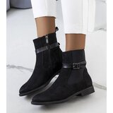 D/CEO Black wedge heeled boots Etylioo | Shoptok.si