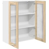vidaXL viseći ormarić s policom riga sonoma hrast 80 x 31 x 100 cm | shoptok.hr