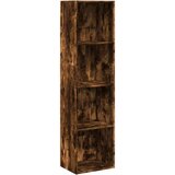 vidaXL Knjižna omara dimljeni hrast 40x30x152 cm inženirski les | Shoptok.si