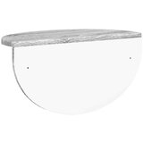  Polica na zidu Siva Sonoma 38 x 19 x 19 cm Konstruirano drvo | shoptok.hr
