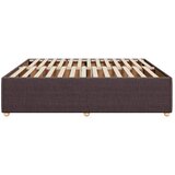  Okvir za krevet bez madraca smeđesivi 200x200 cm od tkanine | shoptok.hr
